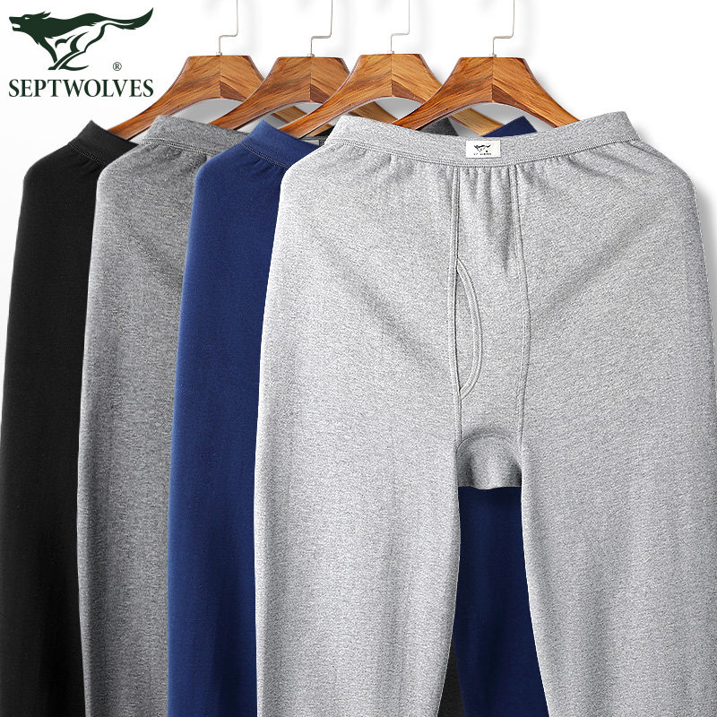 Septwolves sanitary pants men's soil thin cotton loose comfortable old-fashioned elderly middle-aged and elderly warm pants winter sanitary pants