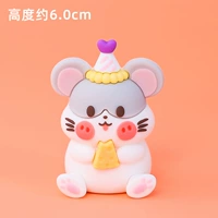 Коричневая т мягкая клейкая шляпа мышь