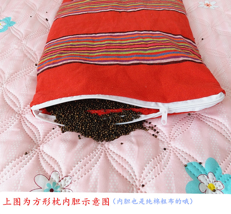 Huang Jingzi Bu Jingren Gối cổ tử cung Ngăn ngừa giấc ngủ Anshen Chống đột quỵ Qing não Zhen Jing Wild tự nhiên gối cao su kim cương