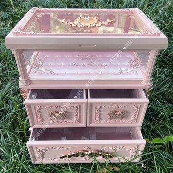 Flower Knows Sweetheart Bear All-In Storage Box Midsummer Night Shell Pearl Strawberry Cupid Exquisite Gift Box