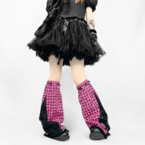 Broken Bone Original Christmas Pink Gpunk Hot Girl Original Christmas Ornaments Lace Leg Stockings Cover