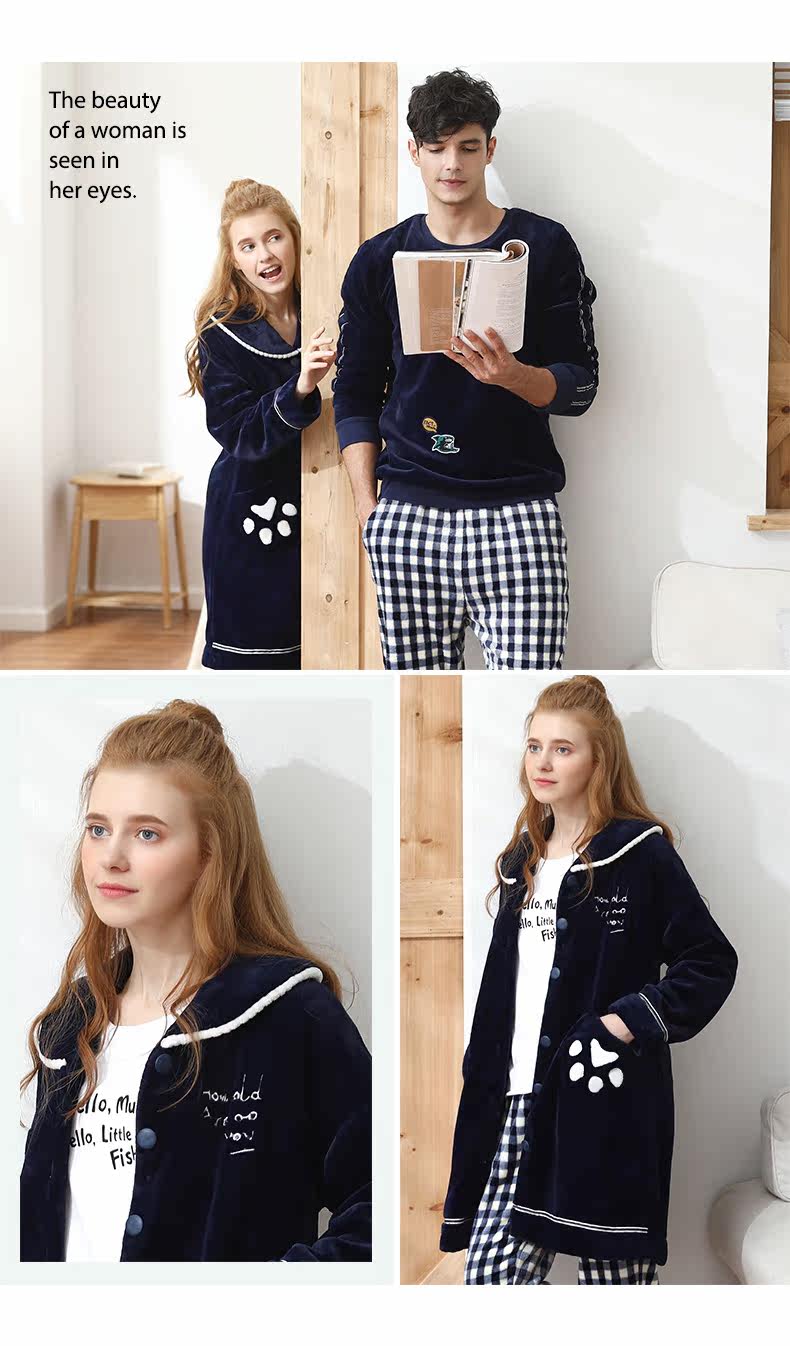 Pyjama mixte en Polyester Polyester  à manches longues - Ref 3005261 Image 11