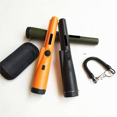 The brand-new handheld metal detector positioning rod is available in green, orange and black, GP-Pointer S