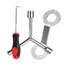 Washing machine pulsator plate screw removal special tool pulsator core hook fully automatic inner barrel repair cleaning wrench