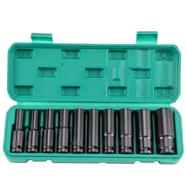 Electric wrench socket full set of extended auto repair large medium and small flying inner hexagon socket head combination tool set