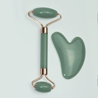 Зеленый двухголовый ролик + скребевой доска [упаковка OPP]