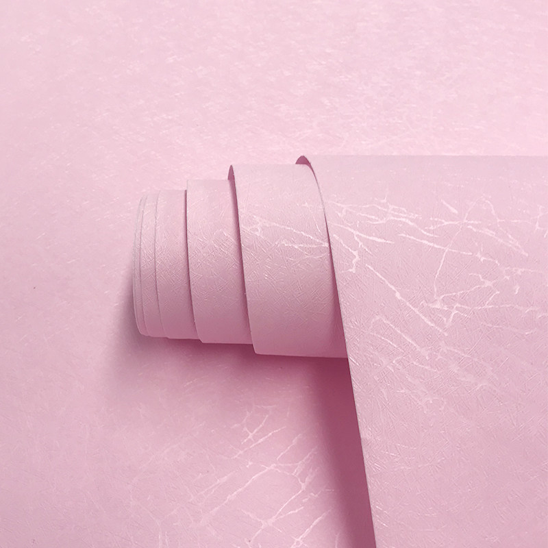 自貼壁紙ins森系大學生宿舍寢室防潮防水pvc純色家用臥室自粘壁紙