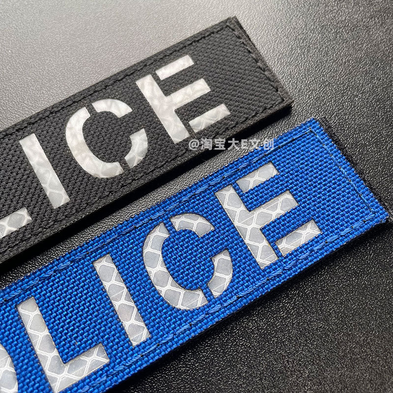 Engraved Reflective Velcro Patch 3m Identification Patch