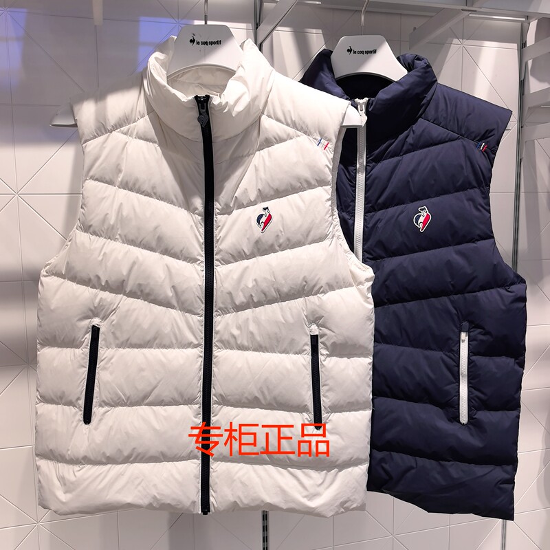 Lecaco French Rooster 26 Autumn/Winter Unisex Sports Casual down Vest L264Uoltve01 Lecaco French Rooster 26 Autumn/Winter Unisex Sports Casual down Vest L264Uoltve01