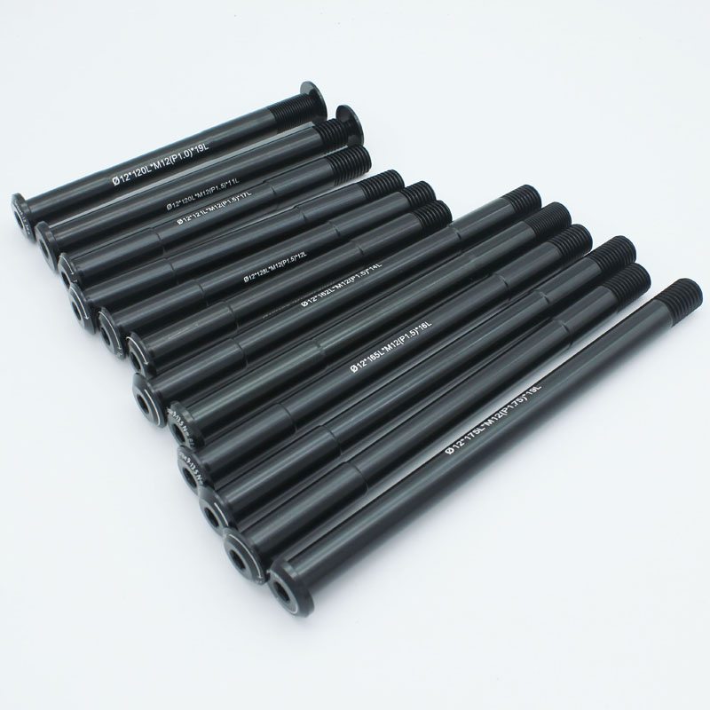 Road, mountain, off-road, shaft, front and rear, aluminum alloy hollow, aluminum alloy 12mm shaft