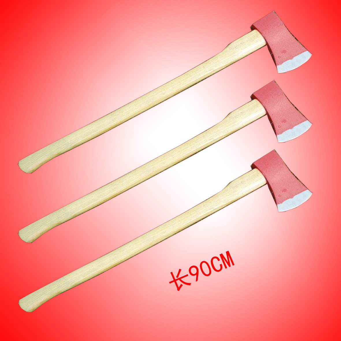 Promotional miniature fire station supplies fire ax 90CM long demolition tool ax emergency rescue escape