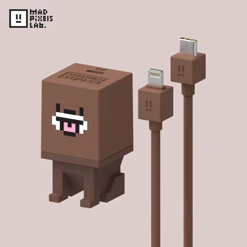 Dry electric person charger gift box set mobile charge suitable for iPhone charger head Apple PD fast charge 20W