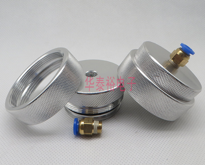 Dispensing Syringe 300CC500CC Double-layer Aluminum Alloy Back Cover Adapter Dispensing Machine Needle Tube Needle Tube Adapter