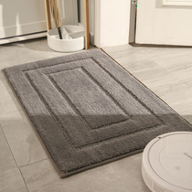 Thickened modern light luxury bathroom absorbent floor mat quick-drying door mat home entrance bathroom toilet non-slip mat foot mat