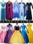 tranh halloween Halloween Snow Belle Cô Bé Lọ Lem Tuyết Người Đẹp Ngủ Rapunzel cosplay người lớn hàng năm Đảng Váy Giáng Sinh ngày halloween 2022