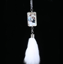 Custom-made photo car pendant high-grade car car pendant jewelry special creative crystal photo production