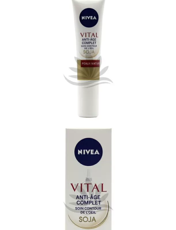 Nivea visage Vital 3 kem chống nhăn mắt chăm sóc đường viền mắt chống lão hóa