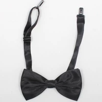 Черная галстук-бабочка