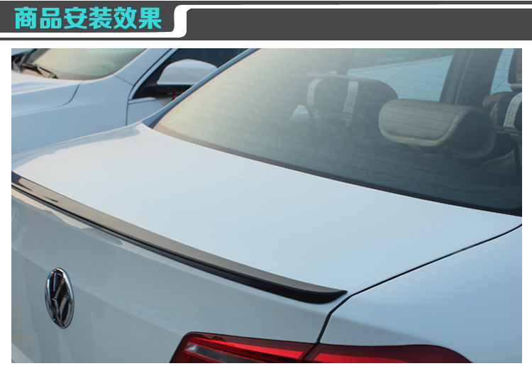 Volkswagen 13-15 mới sửa đổi cánh đuôi cánh Mới Mới đặc biệt cánh cố định ABS cánh đấm áp lực sơn miễn phí - Sopida trên cánh gió xe ô tô