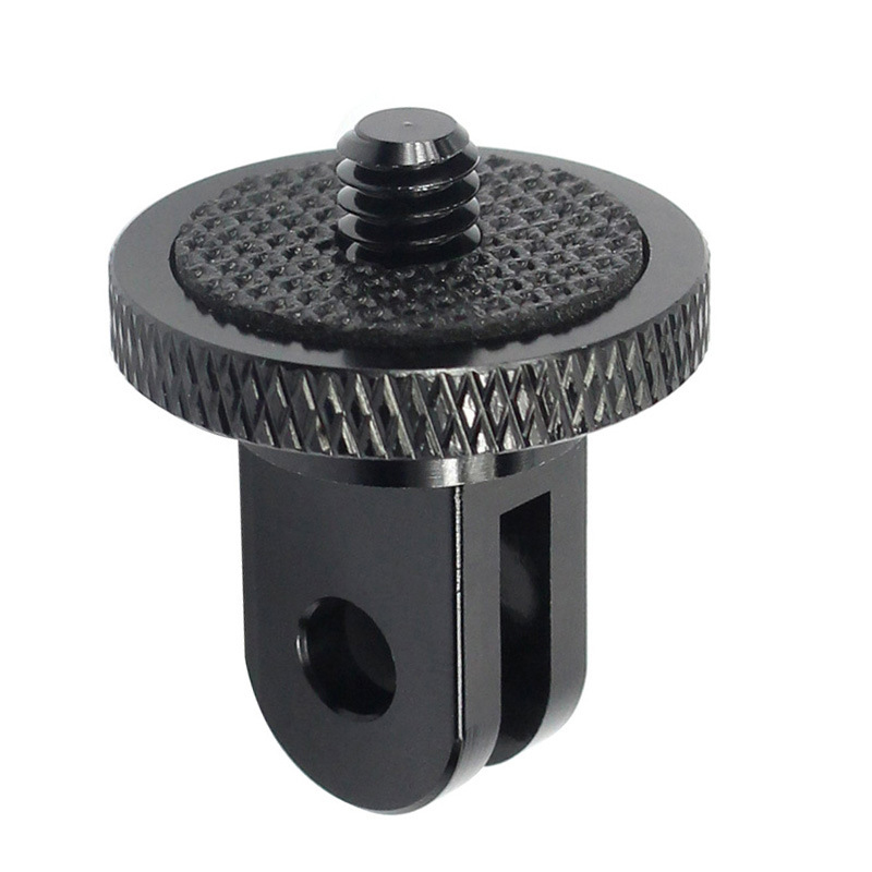 Motion camera adapter metal conversion head applicable gopro small ant large territory conversion base 1 4 connector accessories