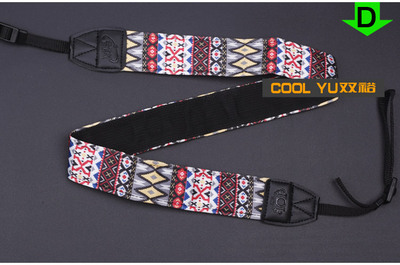 dây đeo SLR máy ảnh dây đeo vai Hàn Quốc retro sân khấu dây đeo phong cách dân gian dây đeo máy ảnh treo cổ với dây buộc - Phụ kiện máy ảnh DSLR / đơn chân điện thoại chụp ảnh