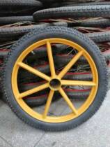 Construction site vehicle 300-18 bucket tires heavy-duty rickshaw dump truck trolley gray bucket truck shelf car tire