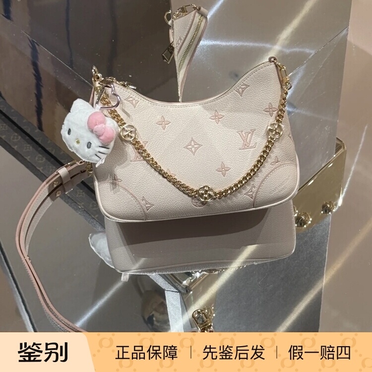 In Stock/Lv Louis Vuitton 25 New Model Boulogne Strawberry Croissant Handbag Shoulder Crossbody Bag Women's Bag