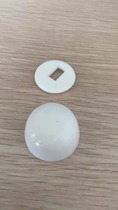 Toilet floor fixing screws decorative cap lid toilet stainless steel anchor bolts toilet plastic covering accessories