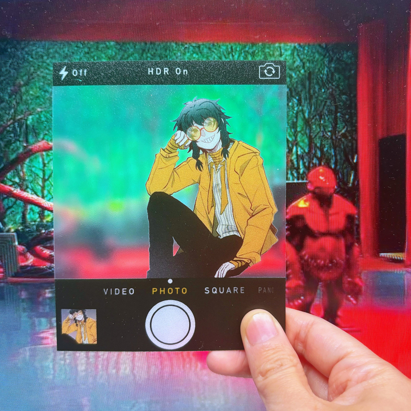 [in Stock] Head Seven Strange Tales Zi Che Fu Zhao Xifeng Trendy Men Photo Card Merchandise