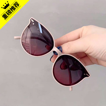 Good handle cabinet pushes Korean childrens polarized sunglasses against UV - proof girls boys fashion baby sunglasses