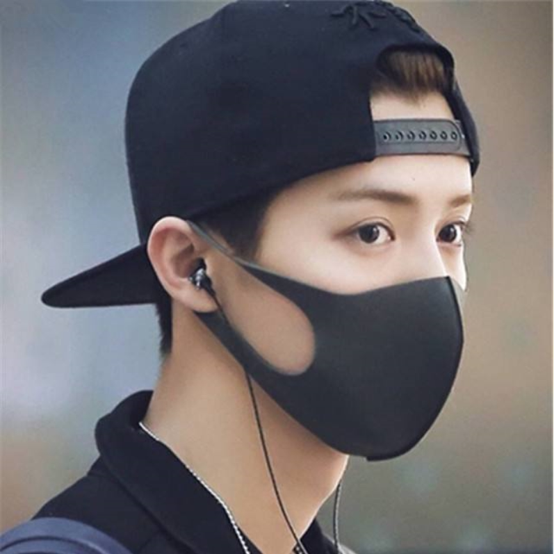 Japan pitta Stereo Star Lu Han Mask Male and Female Adult Anti-pollen Anti-UV Anti-dust 3 Pack