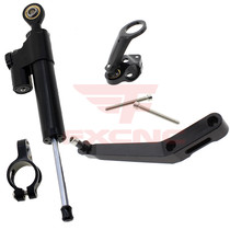 Suitable for Honda CBR954RR 02-03 years fixed bracket code CNC modified titanium ruler direction damper