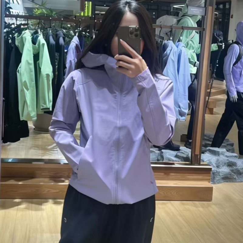 The Outdoor Jacket Is Amazing! Bird~ Women's Spring Casual Comfortable Solid Color Soft Shell Waterproof Windproof Breathable Jacket