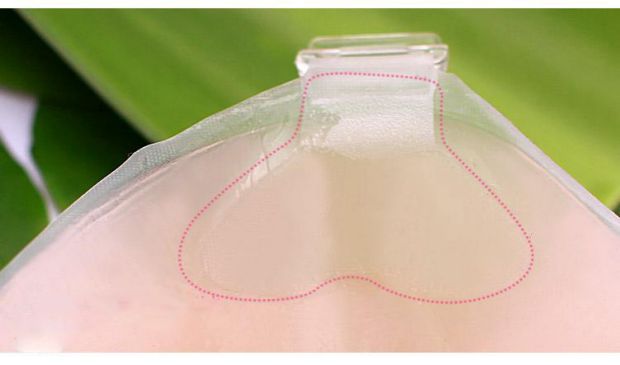 Vô hình áo ngực nhỏ váy cưới dày không thấm nước tập hợp silicone dán ngực núm vú gợi cảm liền mạch đồ lót nội y đẹp