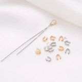 Аксессуар с аксессуарами ручной работы, стальная проволка, шелковые нитки, леска, 14 карат, «сделай сам»