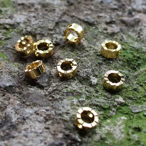 Бусины, ожерелье, аксессуар ручной работы, 18 карат, DIY, 6mm