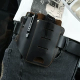 Ретро ремень, мобильный телефон, мужская дорожная тактическая поясная сумка ручной работы, из натуральной кожи, делается под заказ, с печатью вашего логотипа