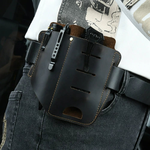 Ретро ремень, мобильный телефон, мужская дорожная тактическая поясная сумка ручной работы, из натуральной кожи, делается под заказ, с печатью вашего логотипа