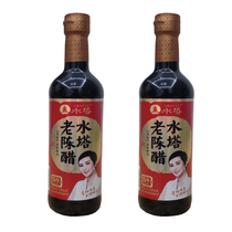 Old vinegar authentic brewing vinegar water tower old vinegar five years old aged vinegar 6 degrees 420ml * 2 bottles