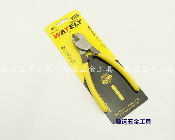 Witterforce WATELY chrome vanadium steel cable cut yellow light handle CR-V cable pliers 6 inch 8 inch 10 inch