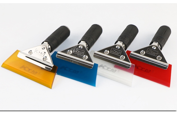 KTM Cow Fascia Soft Rubber Squeegee Oxford Scraping Film Tool Scraping Board Advertising Glass Cleanser Catch-up Squeegee