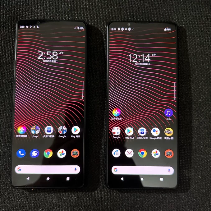 Sony/ Xperia 1 III Snapdragon 888 X1 третьего поколения 12Г памяти 4K экран оригинальный мобильный телефон