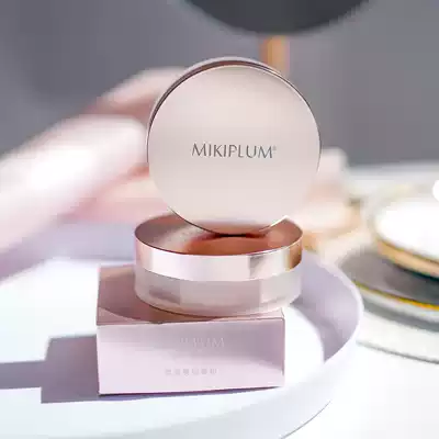 With the same brand powder puff MIKIPLUM SILKY Beauty powder Setting Powder 10G MATTE soft focus