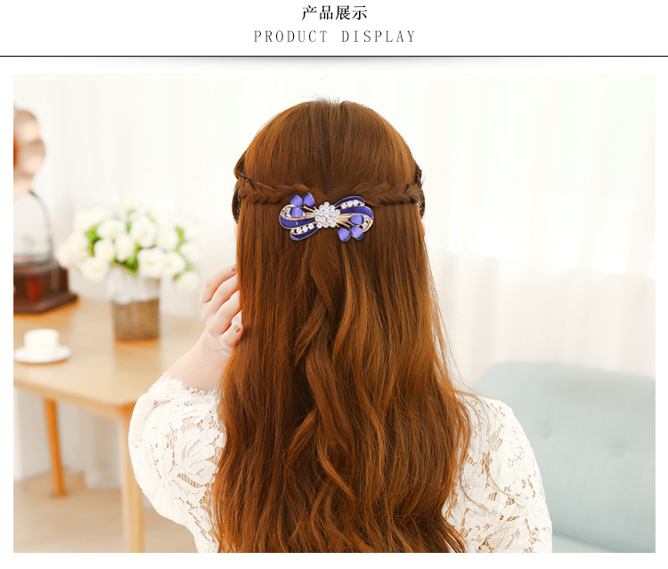 Hàn Quốc kẹp tóc nhỏ dành cho người lớn mùa xuân clip trở lại đầu rhinestone phụ kiện tóc kẹp tóc kẹp tóc phụ nữ đầu clip trang sức kẹp tóc đính đá
