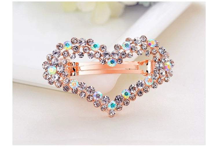 Hàn Quốc rhinestone kẹp tóc trên clip người lớn clip tiara mùa xuân clip đuôi ngựa clip nữ kẹp tóc trở lại đầu trang sức phụ kiện tóc kẹp càng cua 3 răng