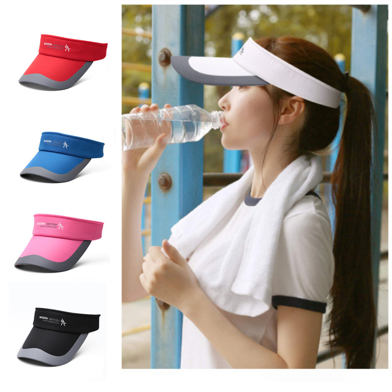 New sports empty top hat outdoor hiking leisure running long hat eaves shade hat sun hat sun cap men and women