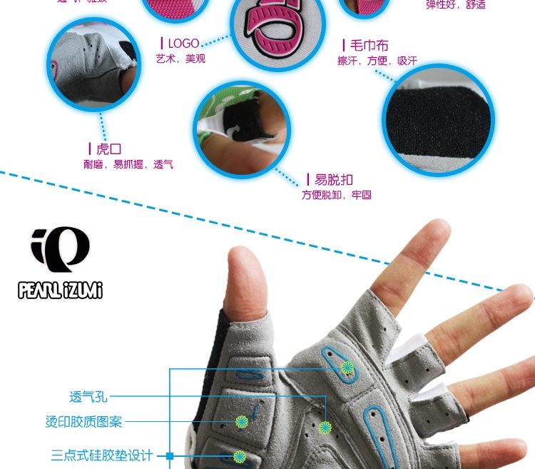 Gants de cyclisme mixte - Ref 2241607 Image 31