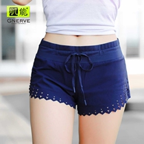 Muscle starry womens sports shorts running shorts quick-drying thin breathable anti-light small underpants show leg length
