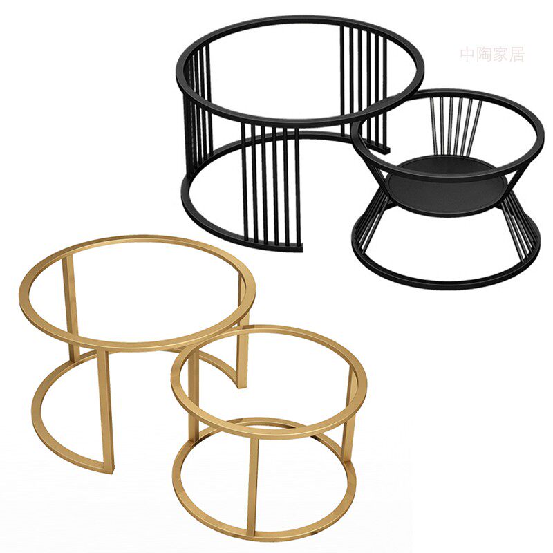 Custom coffee table table legs bracket rock plate table feet conference table legs coffee table legs metal base glass round iron feet