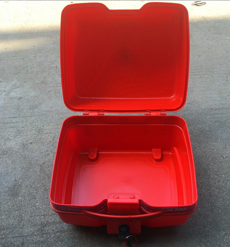 Thêm lớn xe máy thân cây phổ có thể tháo rời lại hộp của nam giới pedal kit xe điện đuôi hộp cốp đựng đồ xe máy